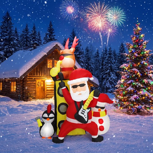 7ft christmas inflatable - christmas,