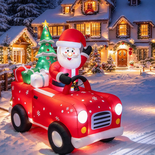 7ft long christmas - christmas, inflatable